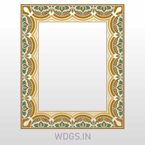 Arabic Frame Design