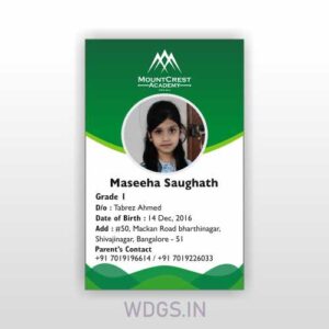 Student ID Card Template